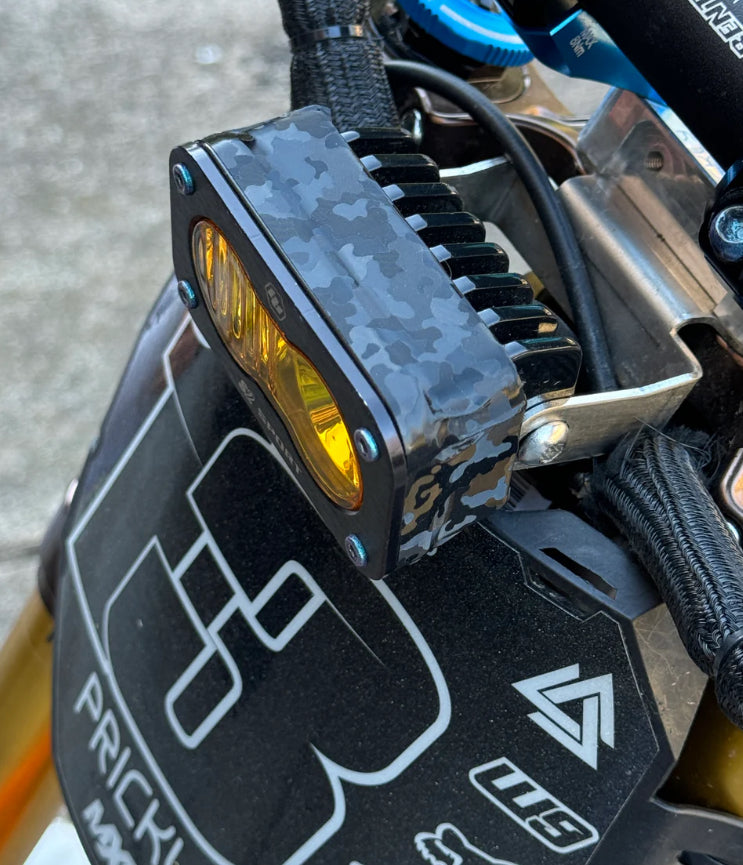 Carbon Fiber Baja Designs Style Headlight Wrap