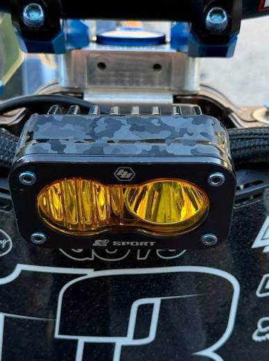 Carbon Fiber Baja Designs Style Headlight Wrap