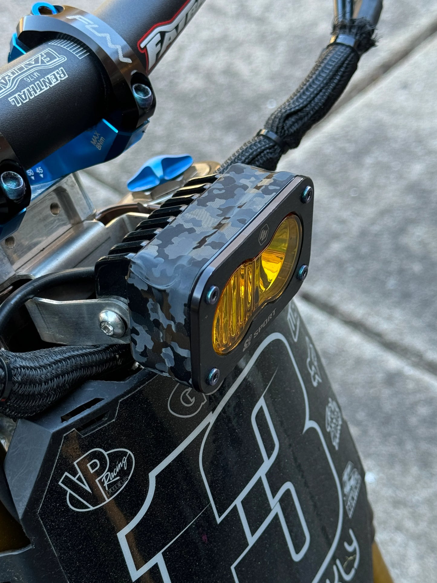 Carbon Fiber Baja Designs Style Headlight Wrap
